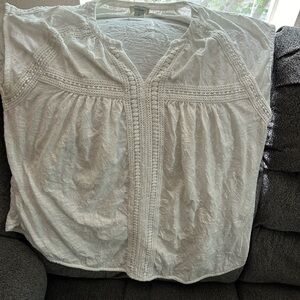 Sundance white sleeveless top